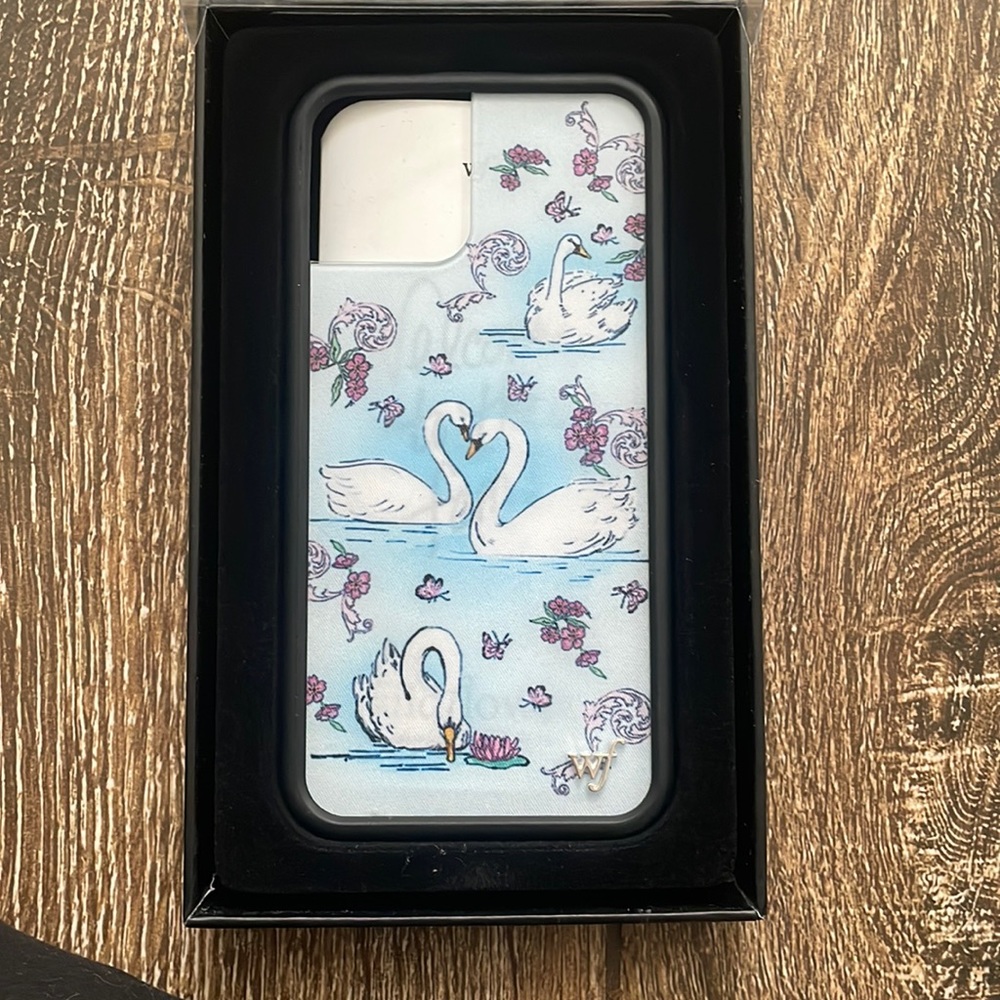 Swan Lake Wildflower iPhone 12/12 Pro iPhone Case